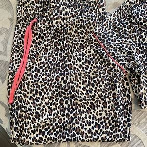 Knix Betsy’s Johnson animal print pjs short sleeve with Capri